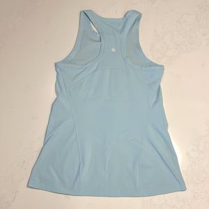 Lululemon align tank, hip length, icing blue, size 8, like new condition